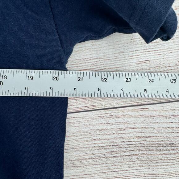 Nirvana In Utero Logo Short Sleeve T-Shirt Adult Large Navy Blue - Picture 5 of 6